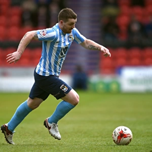 John Fleck in Action for Coventry City against Doncaster Rovers in Sky Bet League One at Keepmoat Stadium