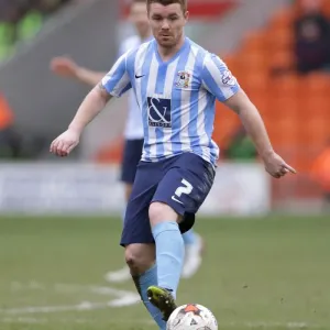 John Fleck in Action: Coventry City vs Blackpool (Sky Bet League One) John Fleck in Action: Coventry City vs Blackpool (Sky Bet League One)