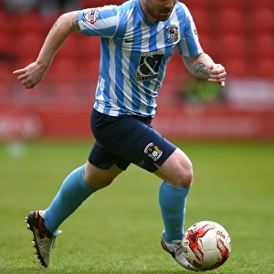 John Fleck in Action: Coventry City vs Doncaster Rovers, Sky Bet League One - Keepmoat Stadium