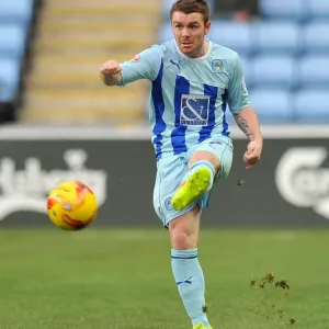 John Fleck in Action: Coventry City vs Fleetwood Town, Sky Bet League One at Ricoh Arena John Fleck in Action: Coventry City vs Fleetwood Town, Sky Bet League One at Ricoh Arena
