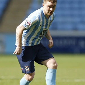 John Fleck in Action: Coventry City vs Millwall - Sky Bet League One at Ricoh Arena