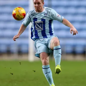 John Fleck in Action: Coventry City vs Plymouth Argyle - Quarterfinals, Johnstone's Paint Trophy (Ricoh Arena) John Fleck in Action: Coventry City vs Plymouth Argyle - Quarterfinals, Johnstone's Paint Trophy (Ricoh Arena)