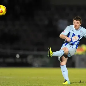 John Fleck in Action: Coventry City vs Rotherham United (Sky Bet League One, November 26, 2013, Sixfields Stadium)