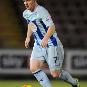 John Fleck in Action: Coventry City vs Rotherham United (Sky Bet League One, 2013 - Sixfields Stadium)