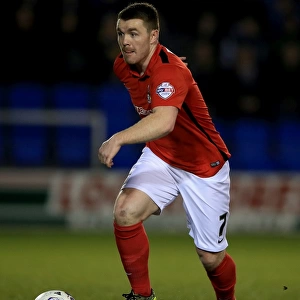John Fleck in Action: Coventry City vs Shrewsbury Town, Sky Bet League One at Greenhous Meadow