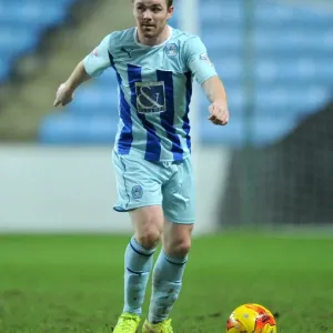 John Fleck in Action: Coventry City vs Walsall - Sky Bet League One at Ricoh Arena John Fleck in Action: Coventry City vs Walsall - Sky Bet League One at Ricoh Arena