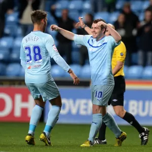 John Fleck Scores First Goal for Coventry City Against Crawley Town at Ricoh Arena John Fleck Scores First Goal for Coventry City Against Crawley Town at Ricoh Arena