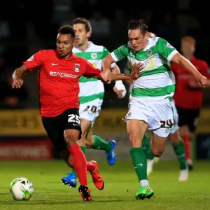 Johnstones Paint Trophy - Southern Section - Second Round - Yeovil Town v Coventry Johnstones Paint Trophy - Southern Section - Second Round - Yeovil Town v Coventry