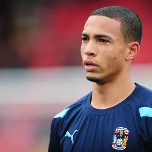Jordan Clarke in Action: Coventry City vs. Watford, Npower Championship (2012) Jordan Clarke in Action: Coventry City vs. Watford, Npower Championship (2012)