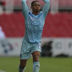 Jordan Clarke in Action: Coventry City vs Swindon Town, Npower League One, County Ground Jordan Clarke in Action: Coventry City vs Swindon Town, Npower League One, County Ground