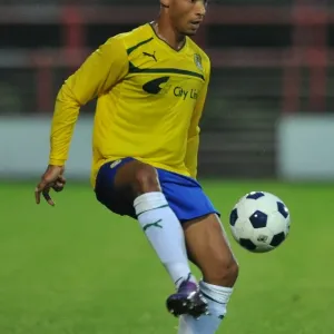 Jordan Clarke in Action: Coventry City's Pre-Season Encounter with Wrexham at The Racecourse Ground Jordan Clarke in Action: Coventry City's Pre-Season Encounter with Wrexham at The Racecourse Ground
