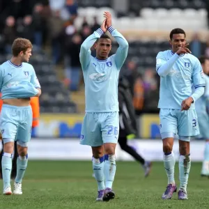 Jordan Clarke's Euphoric Moment: Coventry City's Championship Win at Hull City (31-03-2012) Jordan Clarke's Euphoric Moment: Coventry City's Championship Win at Hull City (31-03-2012)