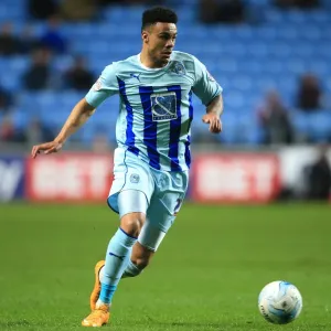 Jordan Willis in Action: Coventry City vs Leyton Orient, Sky Bet League One at Ricoh Arena