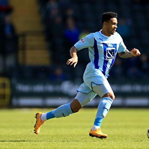 Jordan Willis in Action: Coventry City vs Notts County - Sky Bet League One