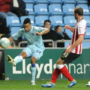 Jordan Willis's Epic Cross: Coventry City vs Southampton in Npower Championship (05-11-2011, Ricoh Arena) Jordan Willis's Epic Cross: Coventry City vs Southampton in Npower Championship (05-11-2011, Ricoh Arena)