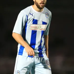Josh McQuoid in Action: Coventry City vs Cardiff City - Capital One Cup First Round at Sixfields Stadium Josh McQuoid in Action: Coventry City vs Cardiff City - Capital One Cup First Round at Sixfields Stadium