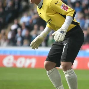 Keiren Westwood in FA Cup Sixth Round Action: Coventry City vs. Chelsea at Ricoh Arena (March 7, 2009) Keiren Westwood in FA Cup Sixth Round Action: Coventry City vs. Chelsea at Ricoh Arena (March 7, 2009)