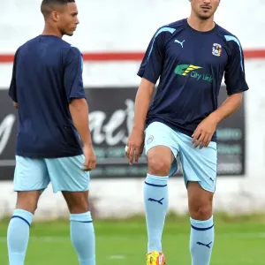 Kevin Malaga in Action: Coventry City vs Accrington Stanley - Pre-Season Friendly at Crown Ground Kevin Malaga in Action: Coventry City vs Accrington Stanley - Pre-Season Friendly at Crown Ground
