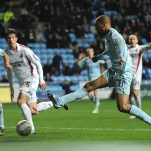 Late Drama: McGoldrick's Last-Minute Bid for Coventry City Equalizer vs Scunthorpe United (Npower League One) Late Drama: McGoldrick's Last-Minute Bid for Coventry City Equalizer vs Scunthorpe United (Npower League One)