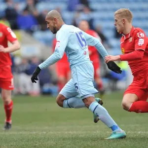 Print of Leon Clarke's Goal for Coventry City Against Crewe Alexandra Print of Leon Clarke's Goal for Coventry City Against Crewe Alexandra