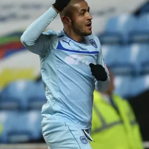 Leon Clarke Scores First Goal for Coventry City Against Tranmere Rovers at Ricoh Arena (Npower Football League One, 16-01-2013) Leon Clarke Scores First Goal for Coventry City Against Tranmere Rovers at Ricoh Arena (Npower Football League One, 16-01-2013)