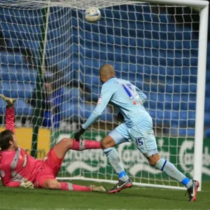 Leon Clarke Scores the Third Goal: Coventry City's Victory in Johnstones Paint Trophy Northern Semi-Final vs Preston North End (10-11-2013) Leon Clarke Scores the Third Goal: Coventry City's Victory in Johnstones Paint Trophy Northern Semi-Final vs Preston North End (10-11-2013)