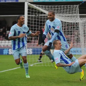 Leon Clarke Scores Opening Goal: Coventry City vs. Sheffield United (Sky Bet League One) Leon Clarke Scores Opening Goal: Coventry City vs. Sheffield United (Sky Bet League One)