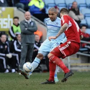 Leon Clarke vs Aden Flint: Intense Rivalry in Coventry City vs Swindon Town League One Clash at Ricoh Arena Leon Clarke vs Aden Flint: Intense Rivalry in Coventry City vs Swindon Town League One Clash at Ricoh Arena