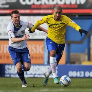 Leon Clarke's Overpowering Moment: Coventry City's Triumph at Bury's Gigg Lane (Npower League One) Leon Clarke's Overpowering Moment: Coventry City's Triumph at Bury's Gigg Lane (Npower League One)