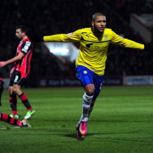 Leon Clarke's Thrilling Goal: Coventry City Upsets AFC Bournemouth in Football League One