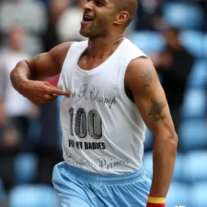 Leon McKenzie Goal Celebration Print (09-08-2008) Leon McKenzie Goal Celebration Print (09-08-2008)