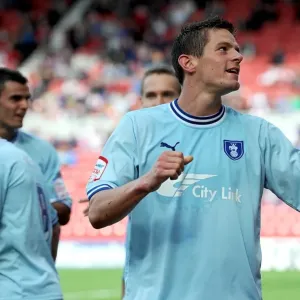 Lucas Jutkiewicz Scores First Goal for Coventry City in Championship Clash Against Middlesbrough (27-08-2011) Lucas Jutkiewicz Scores First Goal for Coventry City in Championship Clash Against Middlesbrough (27-08-2011)