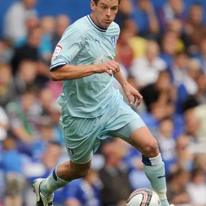 Lukas Jutkiewicz of Coventry City vs Birmingham City in the Npower Championship, August 13, 2011 - St. Andrew's