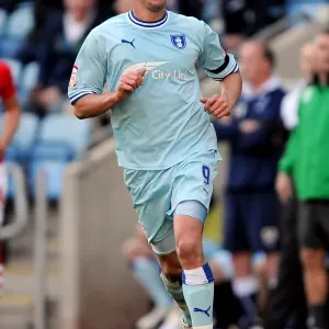 Lukas Jutkiewicz Scores for Coventry City Against Nottingham Forest in Npower Championship (15-10-2011, Ricoh Arena) Lukas Jutkiewicz Scores for Coventry City Against Nottingham Forest in Npower Championship (15-10-2011, Ricoh Arena)