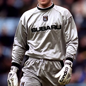 Magnus Hedman: Coventry City Goalkeeper in Action vs Charlton Athletic (FA Carling Premiership, Highfield Road, 24-02-2001)