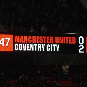 Classic Matches Collection: 26th September 2007 - Carling Cup - Third Round - Manchester United v Coventry City - Old Trafford