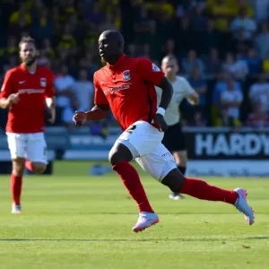 Marc-Antoine Fortune in Action: Coventry City vs. Burton Albion at Pirelli Stadium (Sky Bet League One) Marc-Antoine Fortune in Action: Coventry City vs. Burton Albion at Pirelli Stadium (Sky Bet League One)