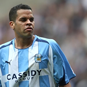 Marcus Hall of Coventry City FC in FA Cup Sixth Round Action Against Chelsea at Ricoh Arena (7th March 2009)