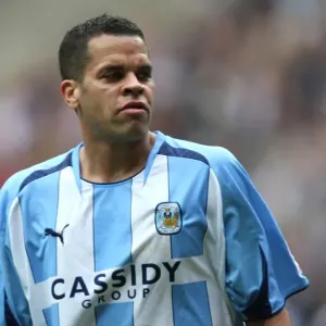 Marcus Hall of Coventry City FC in FA Cup Sixth Round Action Against Chelsea at Ricoh Arena (7th March 2009) Marcus Hall of Coventry City FC in FA Cup Sixth Round Action Against Chelsea at Ricoh Arena (7th March 2009)
