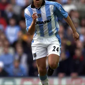 Marcus Hall: Coventry City's Elusive Midfielder Outwits Charlton Athletic Defenders during FA Carling Premiership Match (24-02-2001) Marcus Hall: Coventry City's Elusive Midfielder Outwits Charlton Athletic Defenders during FA Carling Premiership Match (24-02-2001)