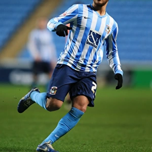 Marcus Tudgay in Action: Coventry City vs Colchester United, Sky Bet League One, Ricoh Arena (2015-16)