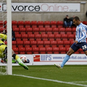 Marcus Tudgay Scores Coventry City's Second Goal in Sky Bet League One Match Against Swindon Town