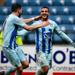 Marcus Tudgay Scores First Goal for Coventry City Against Scunthorpe United in Sky Bet League One Marcus Tudgay Scores First Goal for Coventry City Against Scunthorpe United in Sky Bet League One