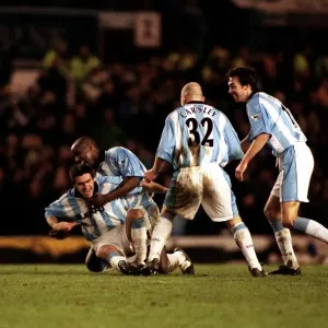 Mark Edworthy's Dramatic Equalizer: Coventry City vs. Manchester City (FA Carling Premiership, 01-01-2001) Mark Edworthy's Dramatic Equalizer: Coventry City vs. Manchester City (FA Carling Premiership, 01-01-2001)
