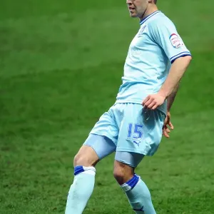 Martin Cranie in Action: Coventry City vs Crystal Palace, Npower Championship (06-03-2012) - Ricoh Arena