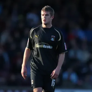 Martin Cranie in Championship Battle: Coventry City vs Scunthorpe United (December 6, 2009) Martin Cranie in Championship Battle: Coventry City vs Scunthorpe United (December 6, 2009)