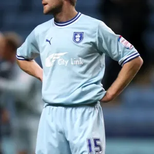 Martin Cranie: A Dejected Moment After Coventry City's Championship Loss to Millwall (17-04-2012) Martin Cranie: A Dejected Moment After Coventry City's Championship Loss to Millwall (17-04-2012)