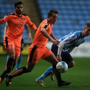 Martin Lorentzson vs Nick Shorey: Intense Rivalry in Coventry City vs Colchester United, Sky Bet League One, Ricoh Arena Martin Lorentzson vs Nick Shorey: Intense Rivalry in Coventry City vs Colchester United, Sky Bet League One, Ricoh Arena