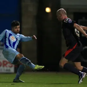 Michael Petrasso Scores Stunner Past Sean O'Hanlon for Coventry City vs. Carlisle United (Sky Bet League One, Sixfields Stadium) Michael Petrasso Scores Stunner Past Sean O'Hanlon for Coventry City vs. Carlisle United (Sky Bet League One, Sixfields Stadium)