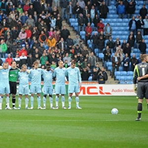 A Moment of Silence: Honoring Coventry's Resilient Past - Coventry City vs. West Ham United (November 19, 2011)
